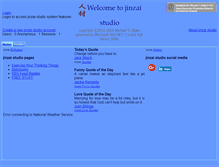 Tablet Screenshot of jinzai-studio.net